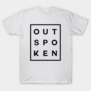 Outspoken Boxed (Black) T-Shirt